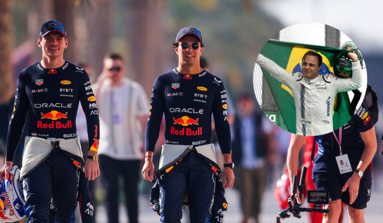 Felipe Massa aseguró que “Checo Pérez es un gran piloto pero Max Verstappen es perfecto”