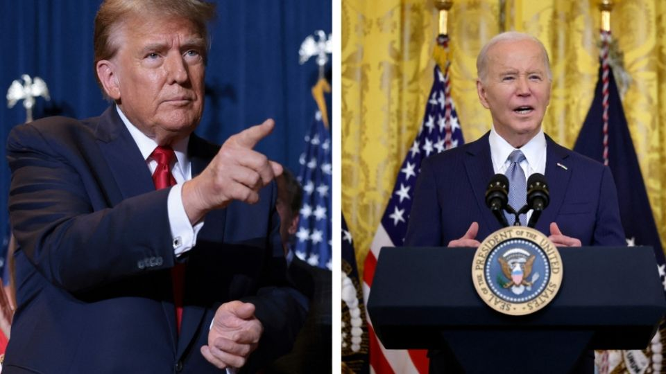 Biden y Trump viajarán el jueves a la frontera entre México y Estados Unidos